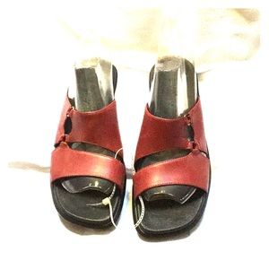 Clarks Red Women's Sandals